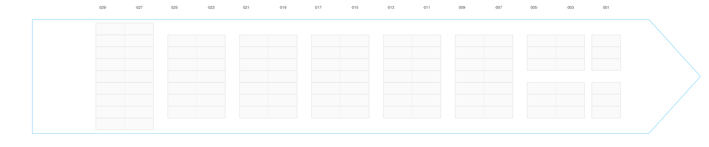 Deck view of CONTSHIP GEM