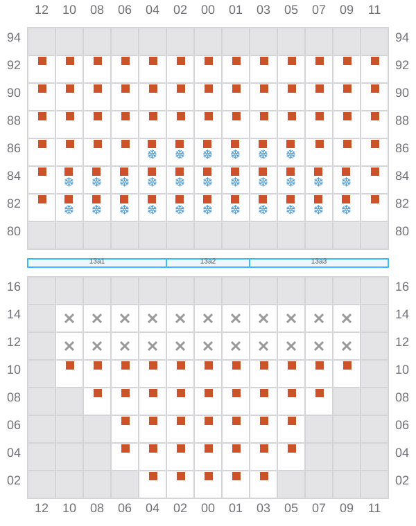 Bay 015 view and slots of DERBY D