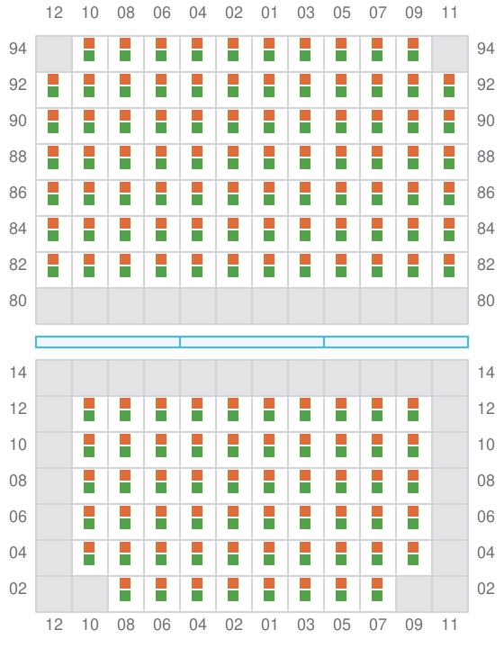 Bay 035 view and slots of ADDISON