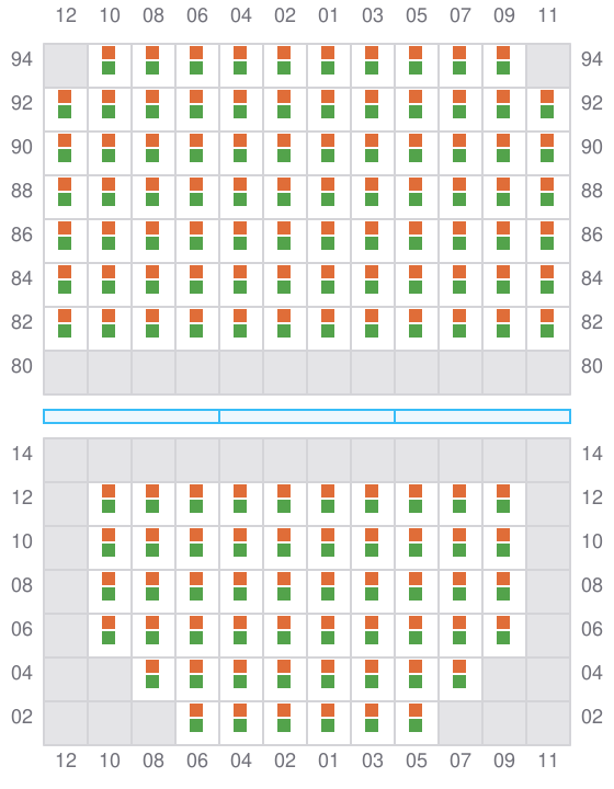 Bay 039 view and slots of ADDISON