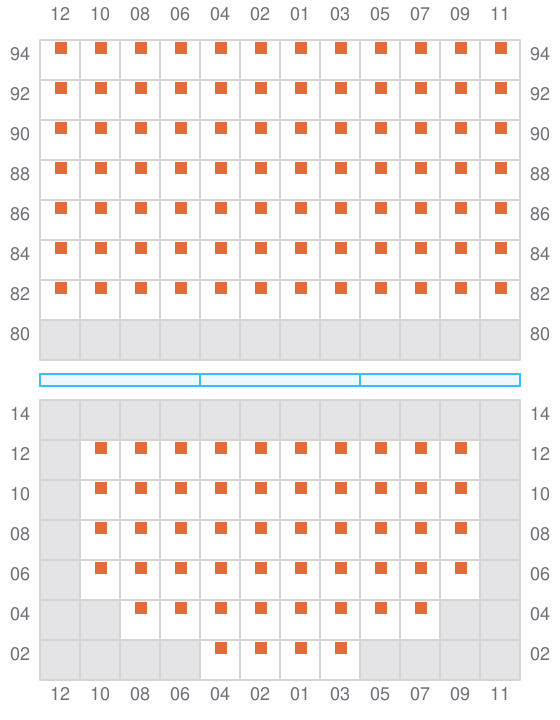 Bay 041 view and slots of ADDISON