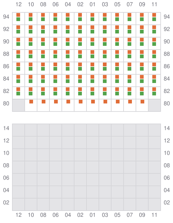 Bay 047 view and slots of ADDISON