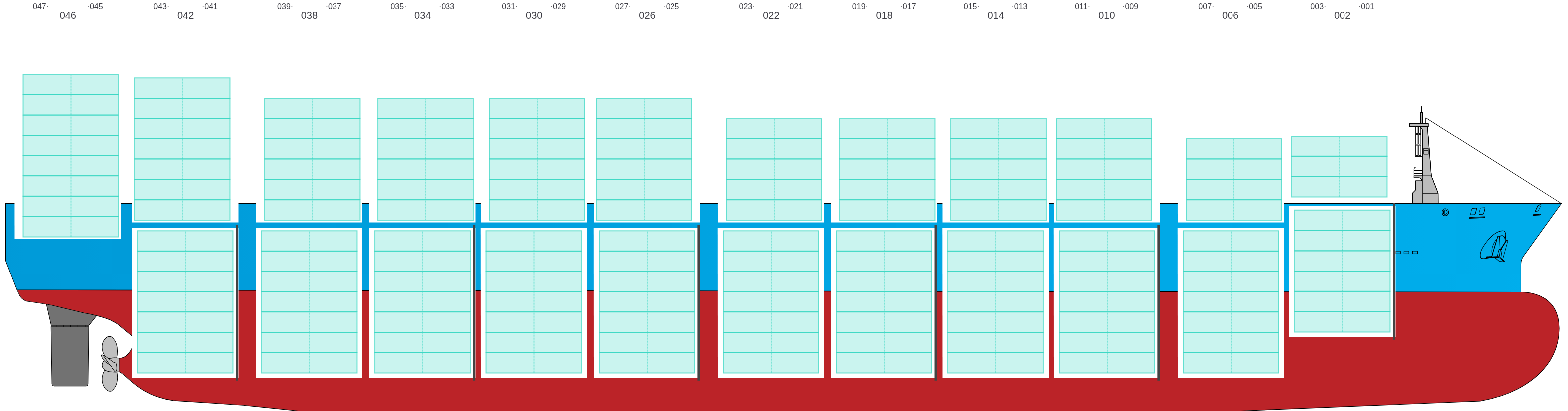 Side view of POLONIA