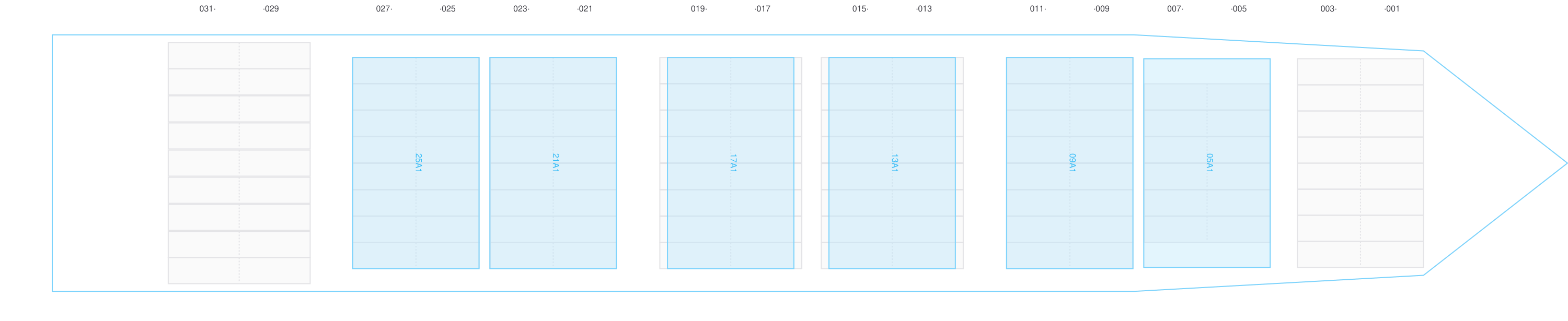 Deck view of ELBWIND