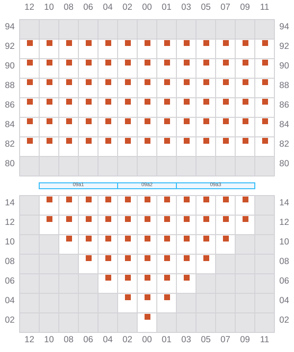 Bay 009 view and slots of REN JIAN 20