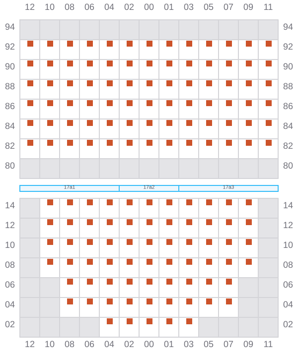 Bay 017 view and slots of REN JIAN 20