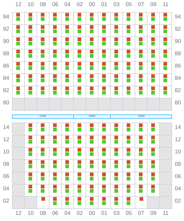 Bay 023 view and slots of REN JIAN 20