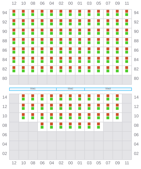 Bay 055 view and slots of REN JIAN 20