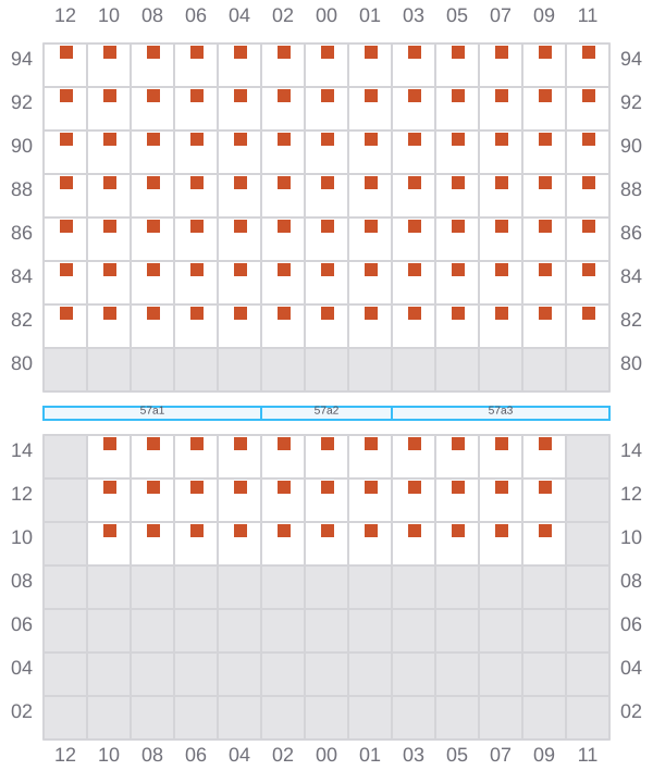 Bay 057 view and slots of REN JIAN 20