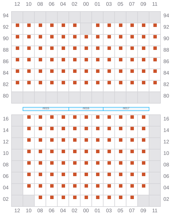 Bay 023 view and slots of GSL ELEFTHERIA