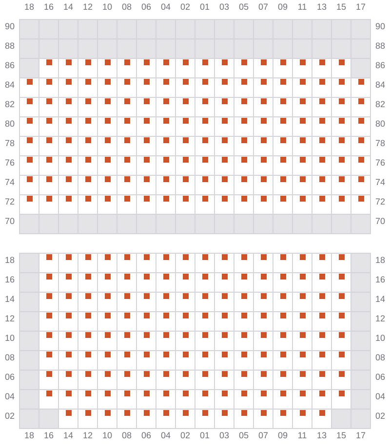 Bay 037 view and slots of EVER LOYAL