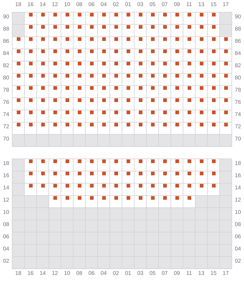Bay 073 view and slots of EVER LOYAL