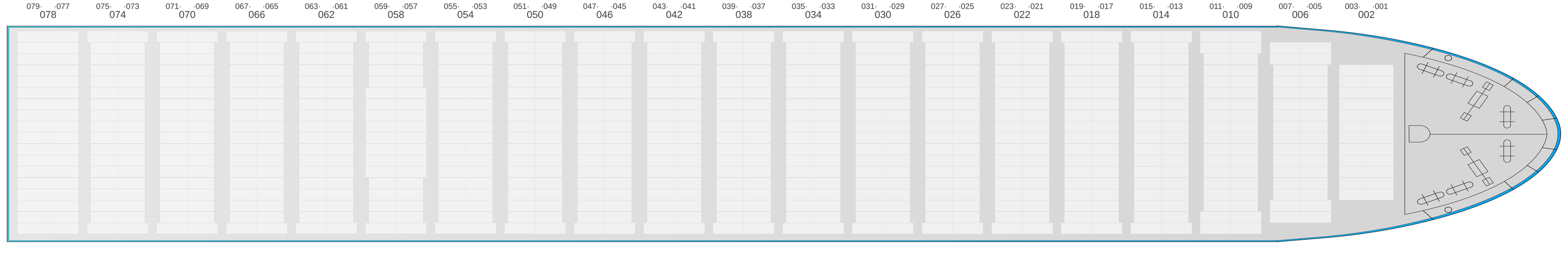 Deck view of EVER LOYAL
