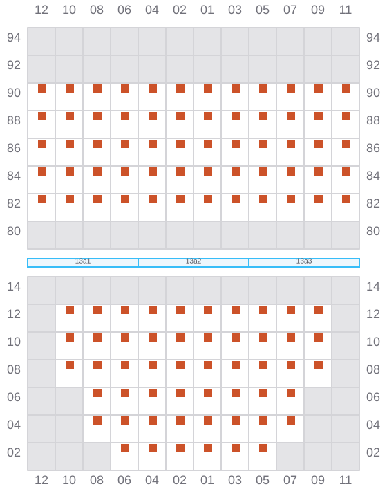 Bay 015 view and slots of CUSSLER
