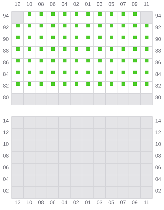 Bay 049 view and slots of CUSSLER