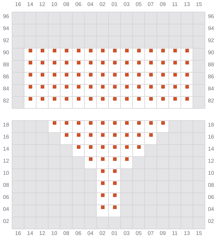Bay 007 view and slots of YM MATURITY