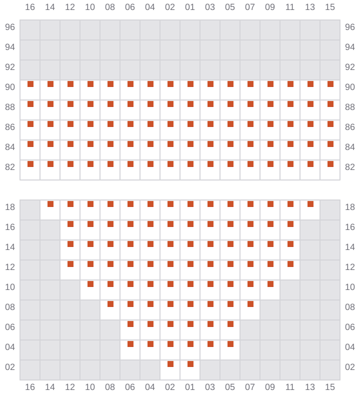 Bay 015 view and slots of YM MATURITY