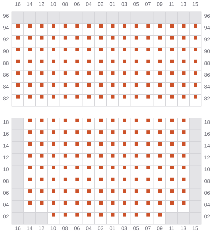Bay 051 view and slots of YM MATURITY