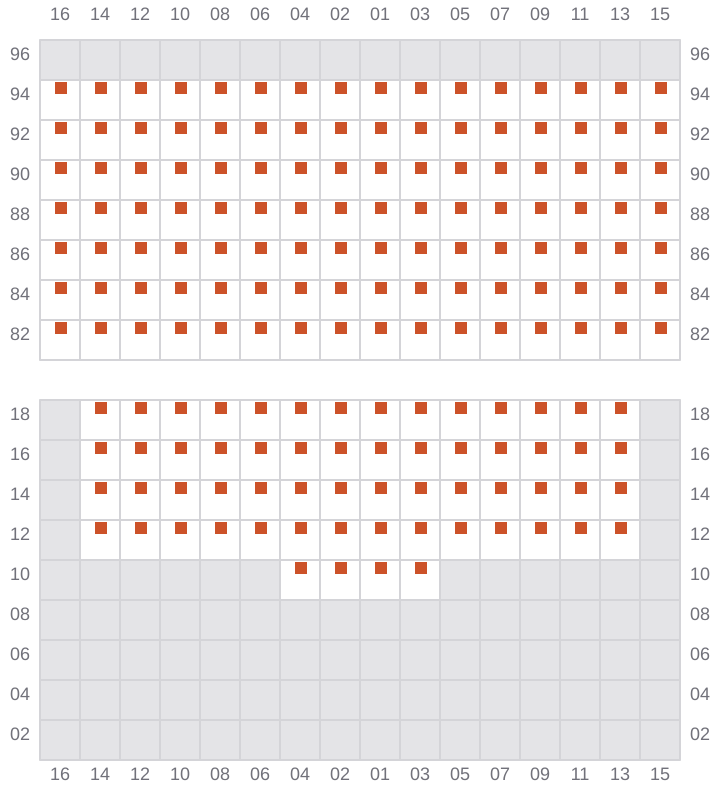 Bay 067 view and slots of YM MATURITY