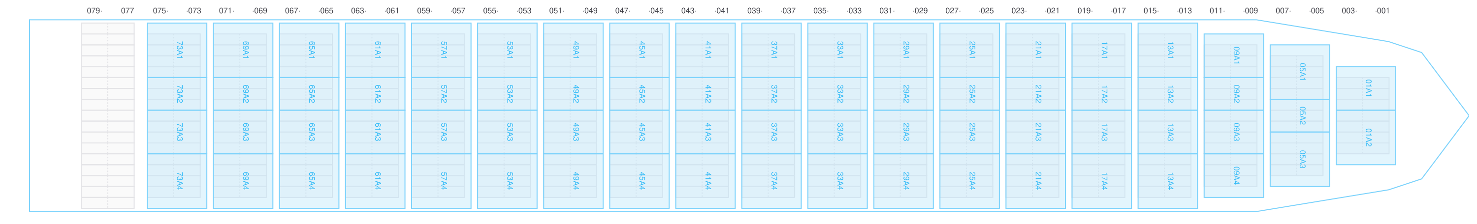 Deck view of CONTI CONQUEST