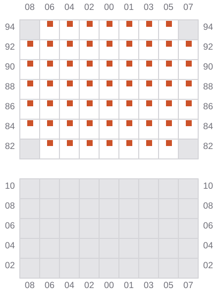 Bay 039 view and slots of ATLANTIC MONACO