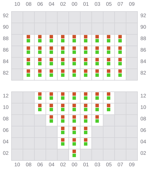 Bay 005 view and slots of DJILOR