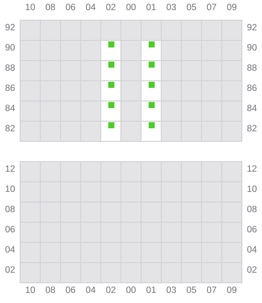 Bay 053 view and slots of DJILOR