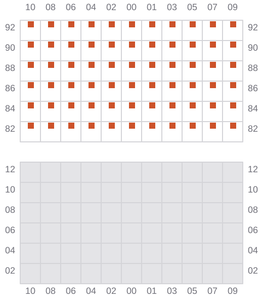 Bay 057 view and slots of DJILOR