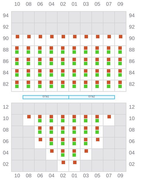 Bay 007 view and slots of LOG IN PANTANAL