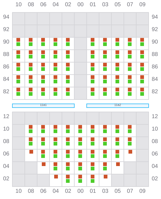 Bay 011 view and slots of LOG IN PANTANAL
