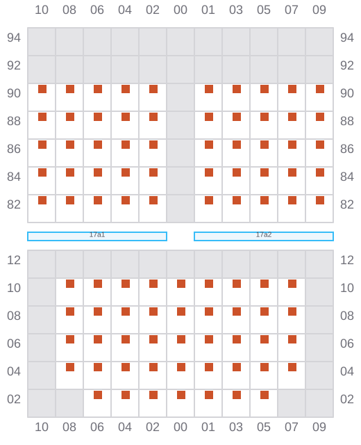Bay 017 view and slots of LOG IN PANTANAL