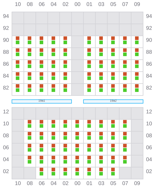 Bay 019 view and slots of LOG IN PANTANAL