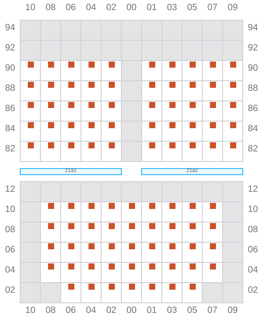 Bay 021 view and slots of LOG IN PANTANAL