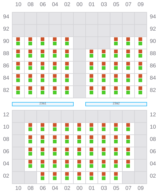 Bay 023 view and slots of LOG IN PANTANAL