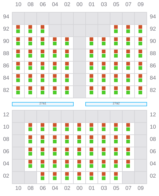 Bay 027 view and slots of LOG IN PANTANAL