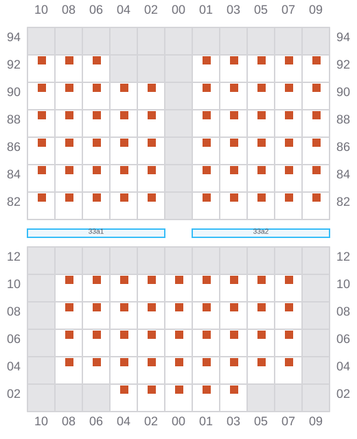 Bay 033 view and slots of LOG IN PANTANAL