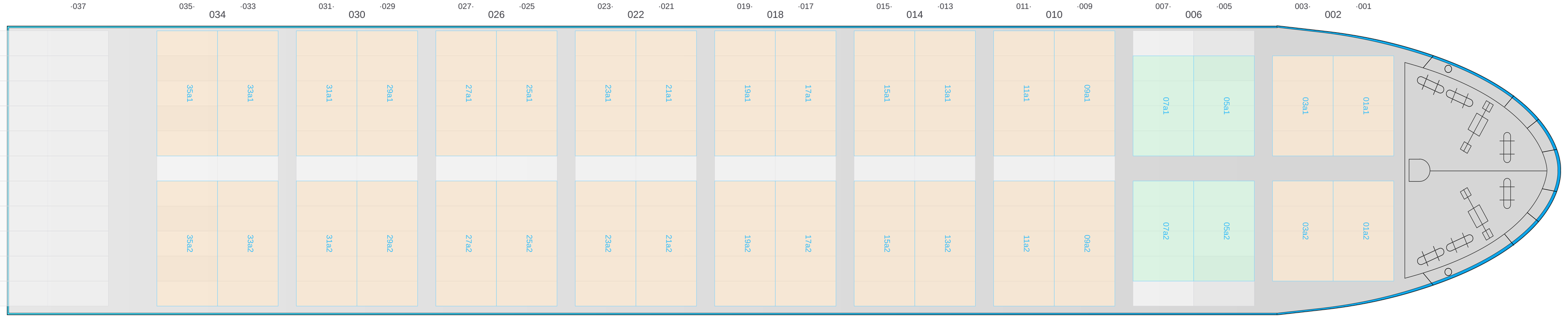 Deck view of LOG IN PANTANAL
