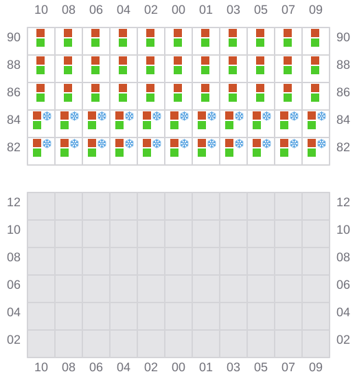 Bay 051 view and slots of WAN FU DA