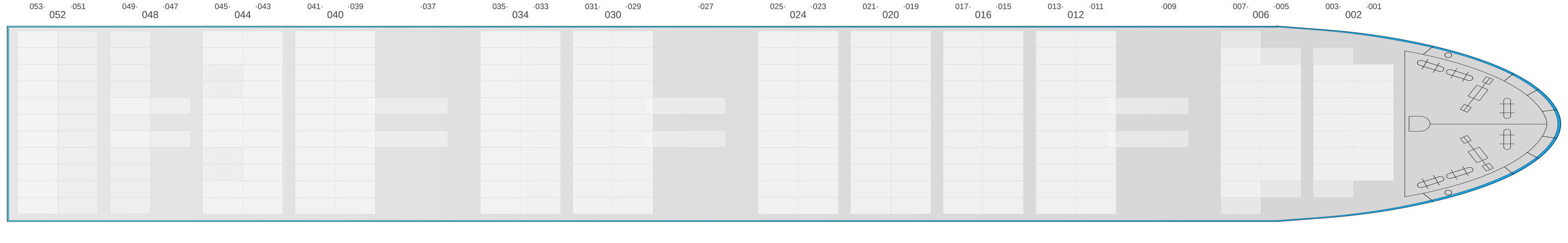 Deck view of WAN FU DA