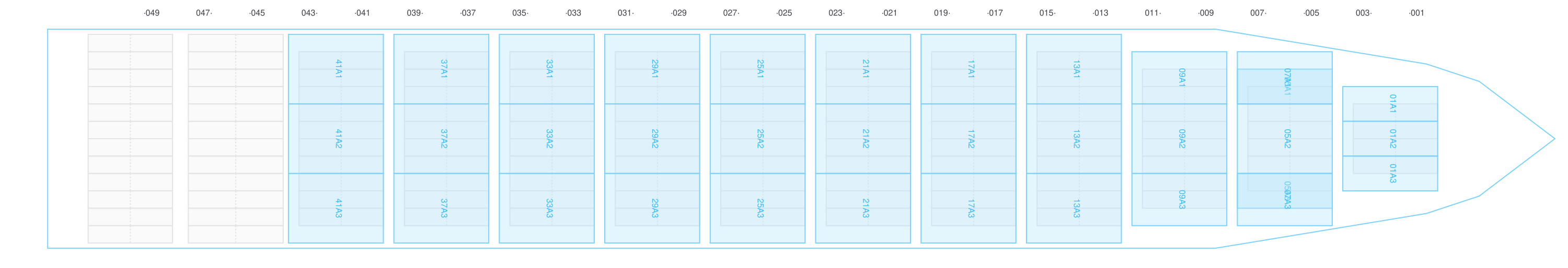 Deck view of GFS PRESTIGE