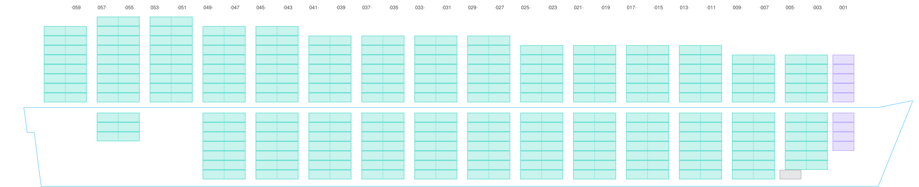 Side view of YM EFFICIENCY