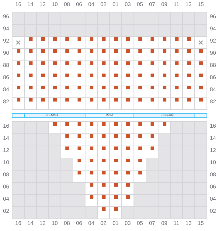 Bay 009 view and slots of HUBERT SCHULTE