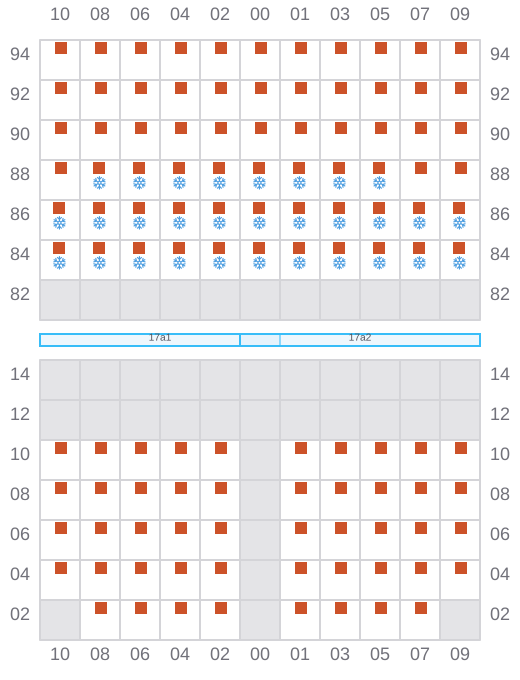 Bay 019 view and slots of BIG DOG