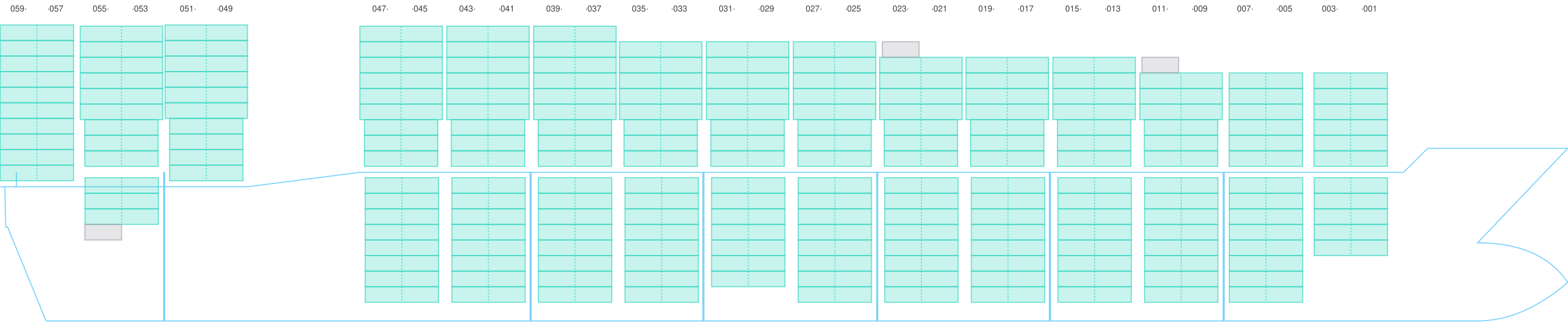 Side view of MAERSK DANUBE