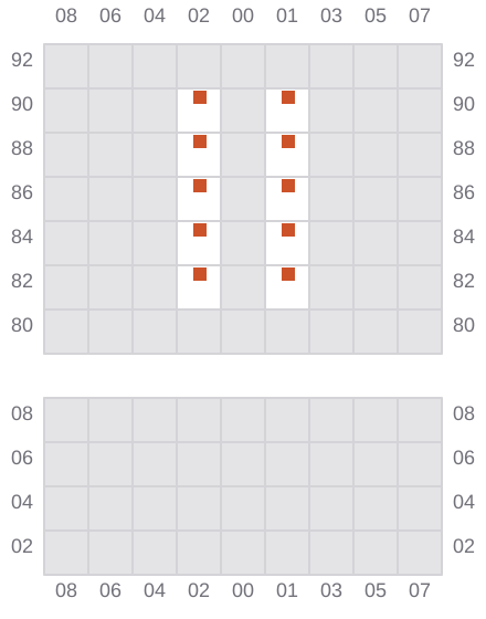 Bay 009 view and slots of MCC PALAWAN