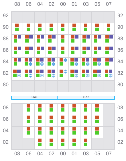 Bay 011 view and slots of MCC PALAWAN