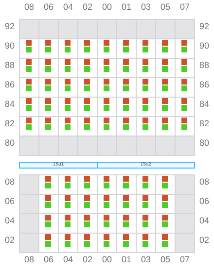 Bay 015 view and slots of MCC PALAWAN