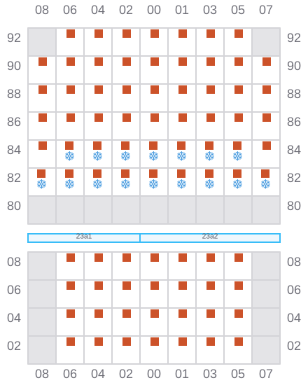 Bay 025 view and slots of MCC PALAWAN