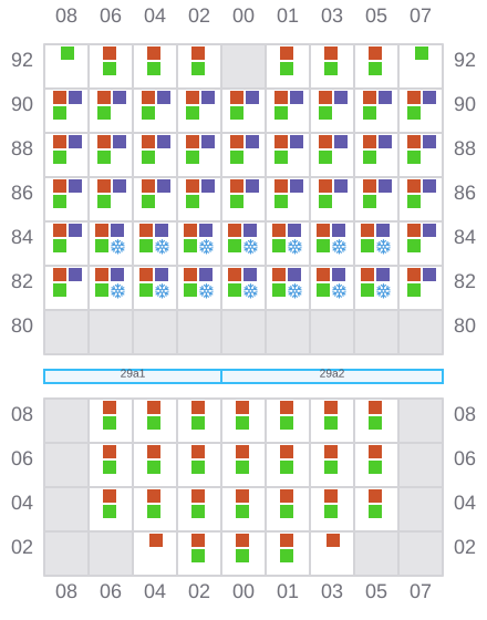 Bay 029 view and slots of MCC PALAWAN