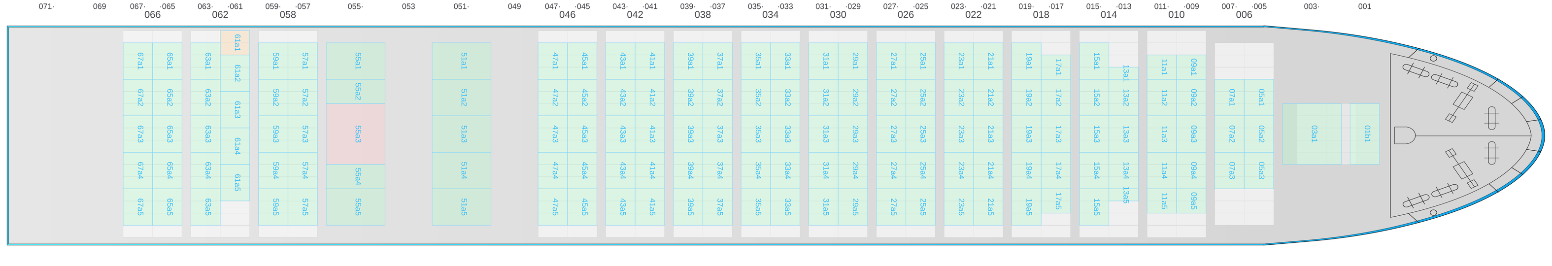 Deck view of EVER SMART